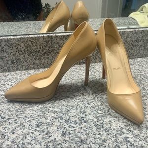 ☀️ OFFERS WELCOME Louboutin Pigalle Plato 120mm